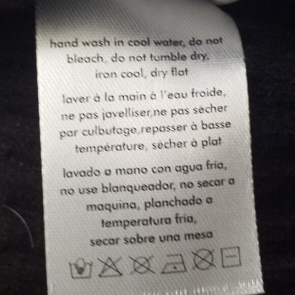 WeWoreWhat Black Mock Neck Sweater Romper XS Zip Front Long Sleeve - Picture 9 of 9